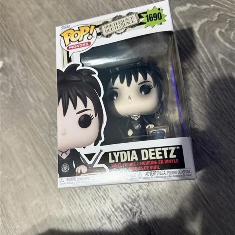 Funko Pop Lydia Deetz Black and White Figure